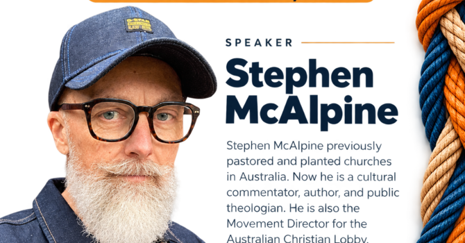 MEET THE SPEAKER — STEPHEN McALPINE