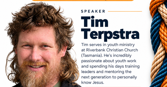 MEET THE SPEAKER — TIM TERPSTRA