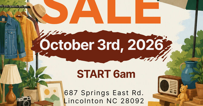 Fundraising Yard Sale 