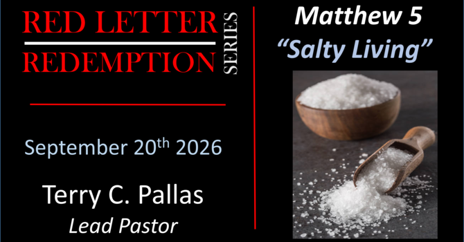 Matthew 5 – "Salty Living"