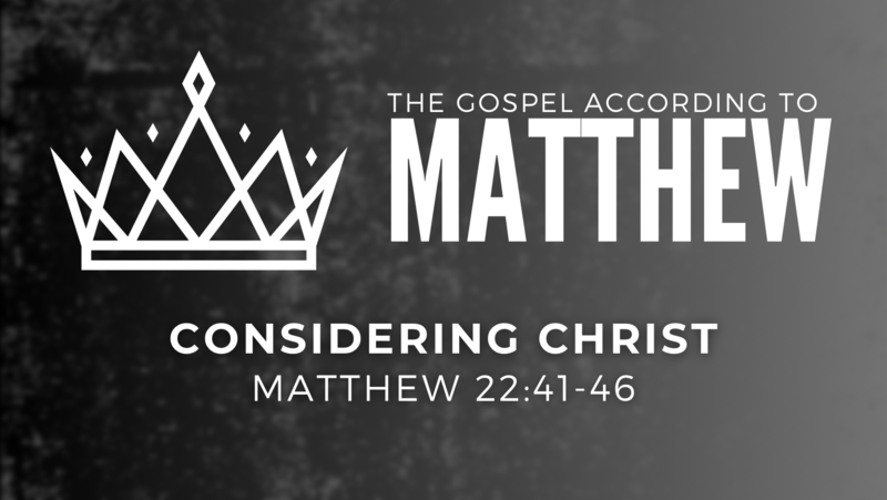 Considering Christ 