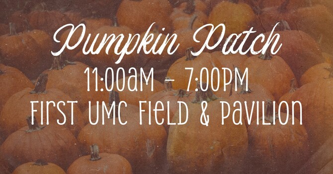 Pumpkin Patch at FUMC
