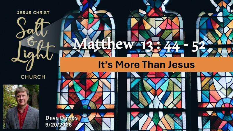 More Than Jesus