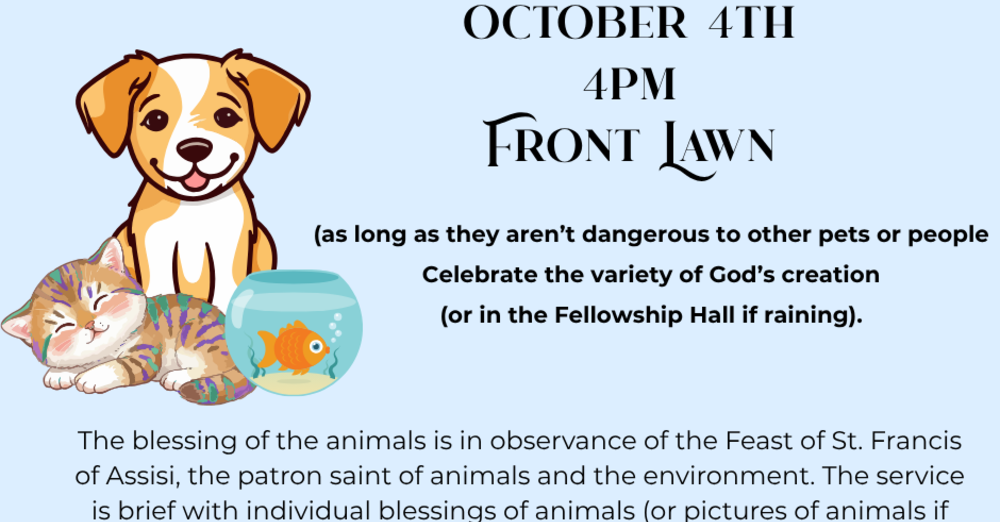 Blessing of the Animals