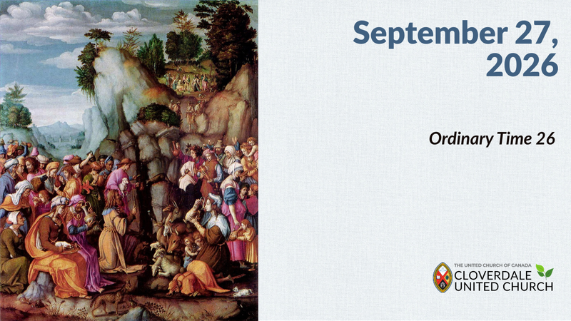 26th Sunday in Ordinary Time