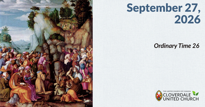 26th Sunday in Ordinary Time