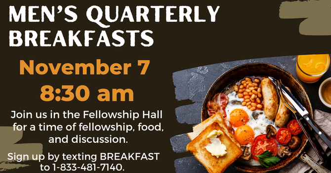 Men's Quarterly Breakfasts