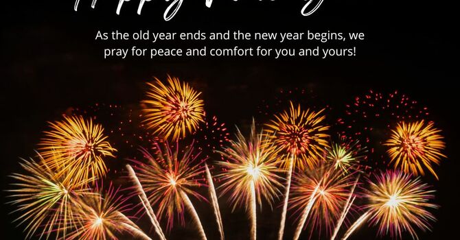 Church Office closed for New Year's