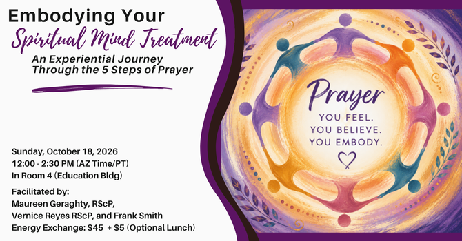 Embodying Your Spiritual Mind Treatment