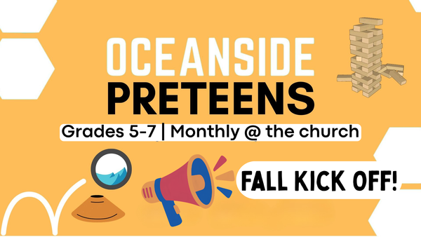 Preteen Night - Fall Kickoff!