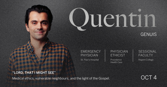 Guest Speaker: Dr. Quentin Genuis