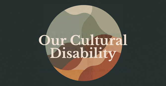 Our Cultural Disability