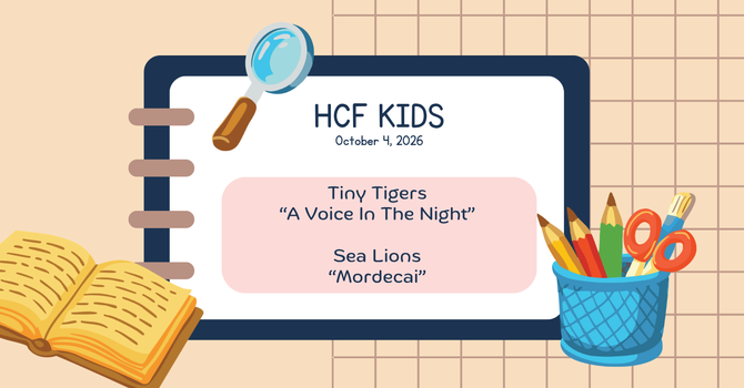 Sunday Children's Ministry