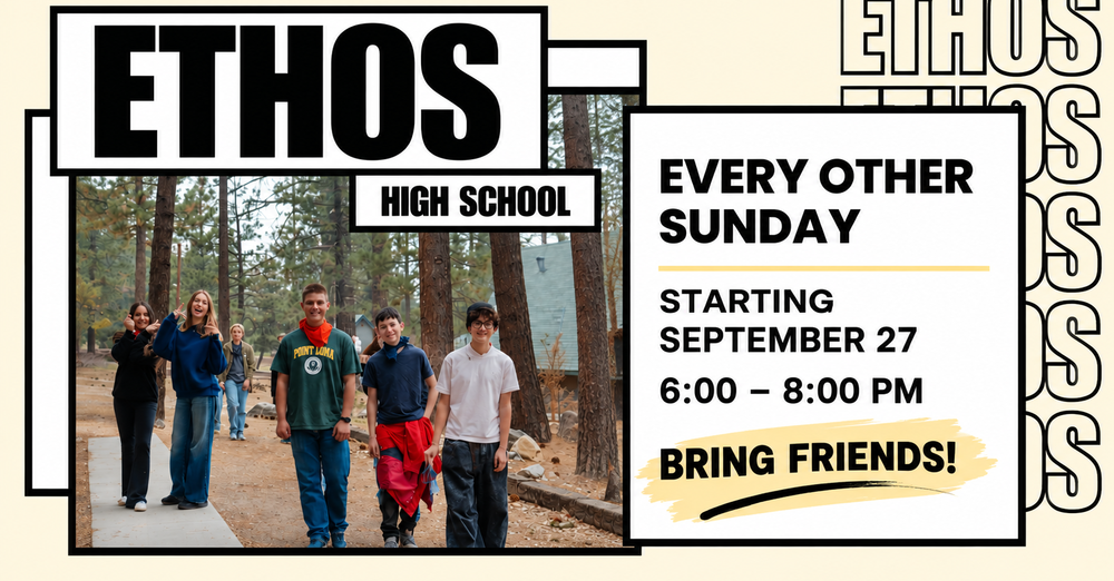 ETHOS High School Youth Group is back!