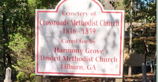 Community Cleanup at Crossroads Cemetery
