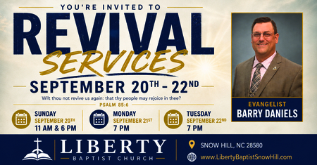 Revival Services 2026