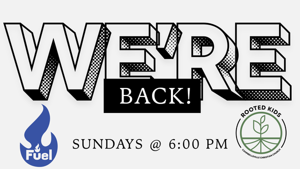 Student and Kid's Ministry meets SUNDAY NIGHT!
