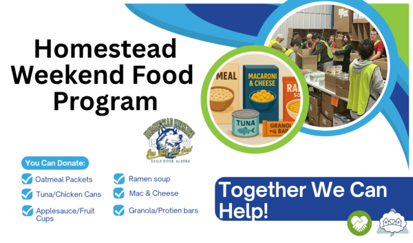 Supporting Homestead Elementary’s Weekend Food Program