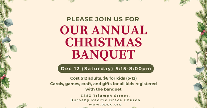 Kids Club Christmas Banquet image