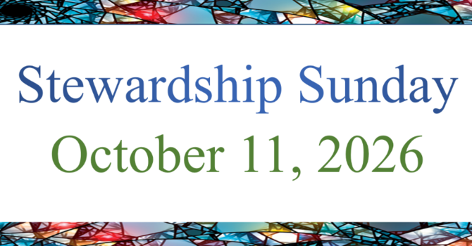 Stewardship Sunday