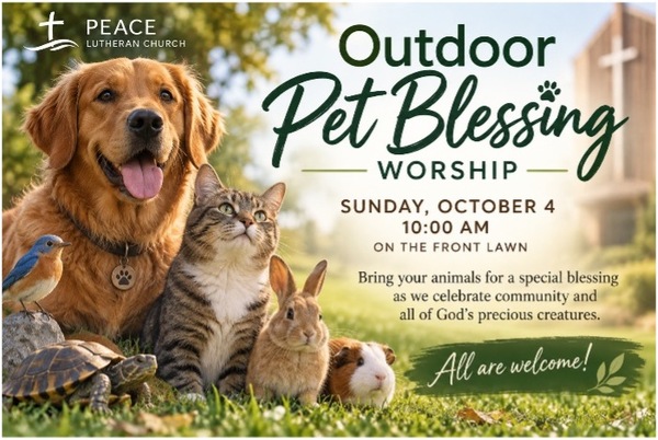 Outdoor Pet Blessing Worship