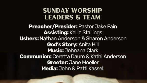 Leading us in Worship