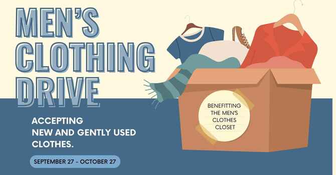 Men's Clothing Drive