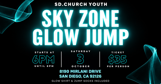 Sky Zone Glow Jump Night