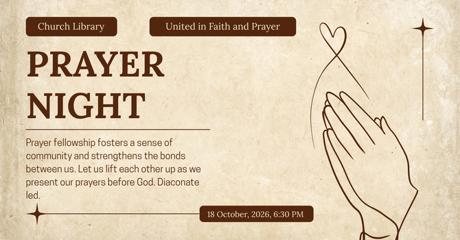 Monthly Prayer Night