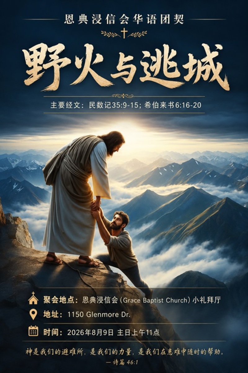 野火与逃城 Wildfire and cities of refuge