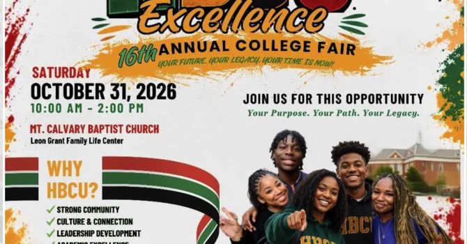HBCU Excellence College Fair image