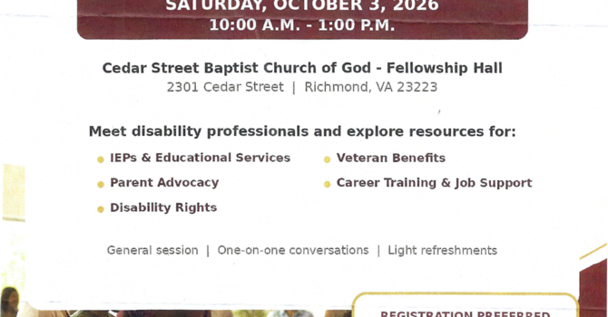 Disability Resource Fair image