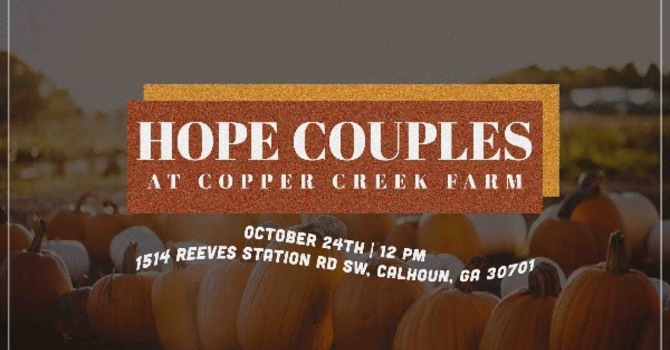Hope Couples at Copper Creek Farm