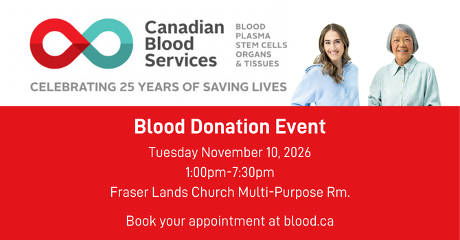 Giving Blood - Canada's Lifeline image