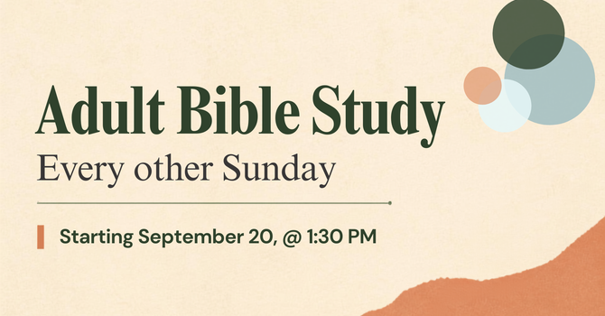 Adult Bible Study