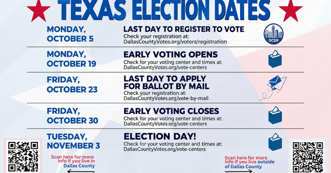 Texas Election Dates