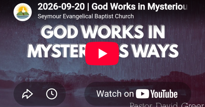 God Works in Mysterious Ways