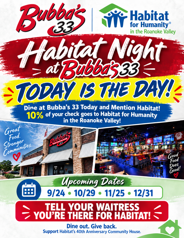 Habitat for Humanity Fundraiser 