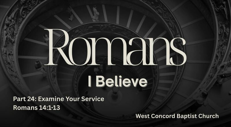 Examine Your Service