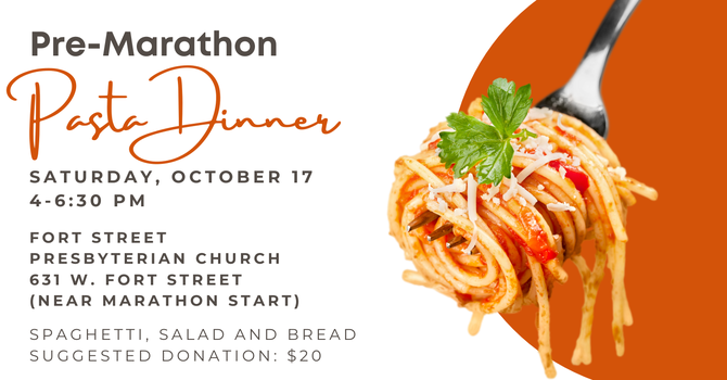 Pre-Marathon Pasta Dinner