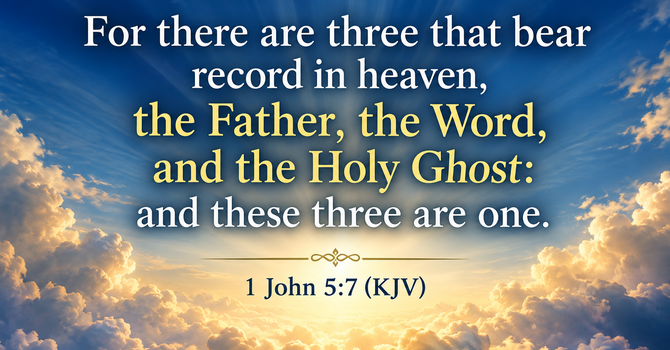 How can God be Three and still be one? image