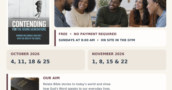 Young Adult Bible Study