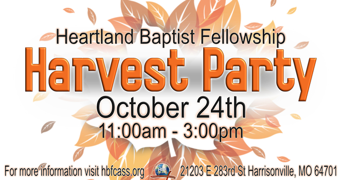 Harvest Party 2026