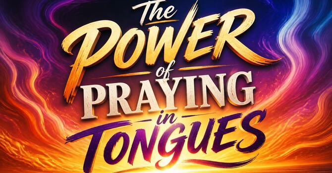 The Power of Praying in Tongues