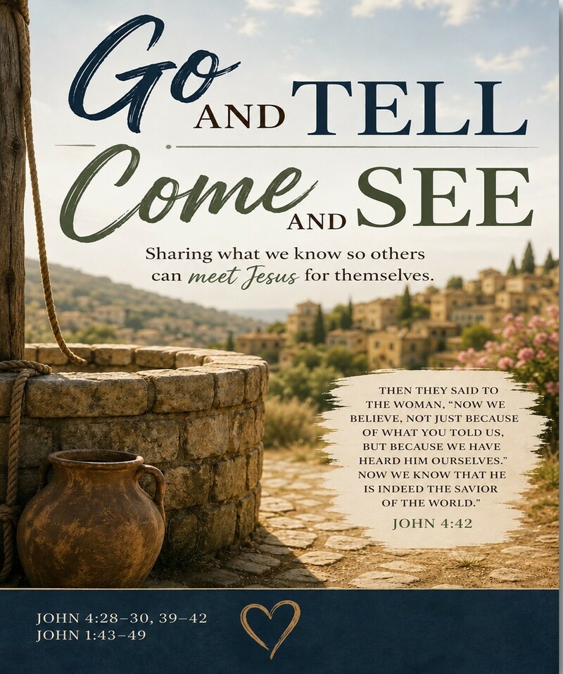 Come & See - Go & Tell