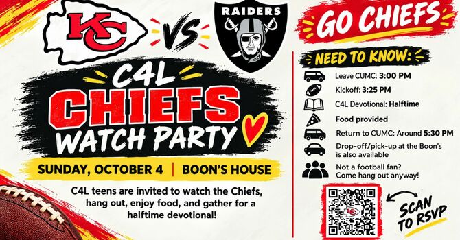 Christ 4 Life Chiefs Watch Party