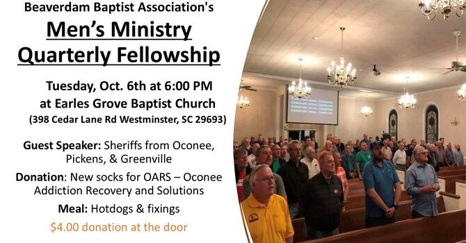 BBA Men's Ministry Quarterly Fellowship