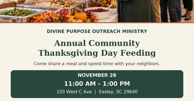 D.P.O.M. Annual Thanksgiving Day Feeding