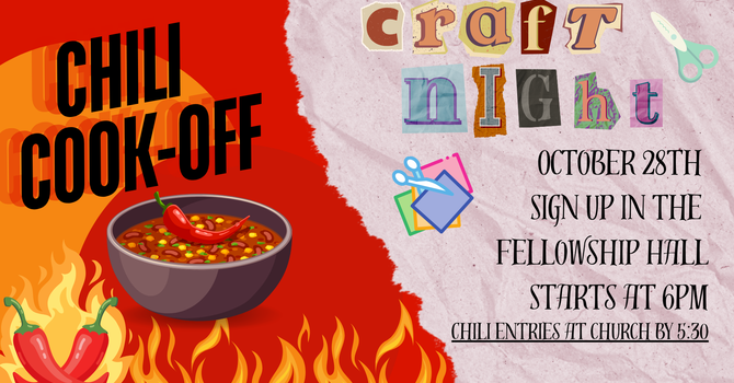 18th Annual Craft Night & Chili Cook-Off