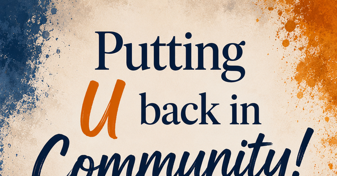 Putting U In Community